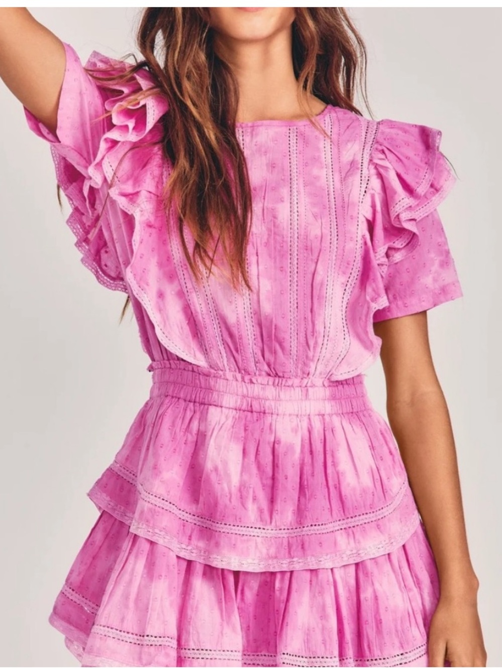 Loveshackfancy Natasha Heritage Pink Dress